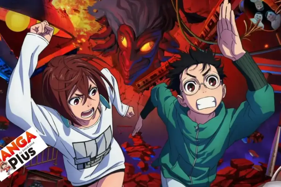 Dandandan pelo aplicativo Manga Plus